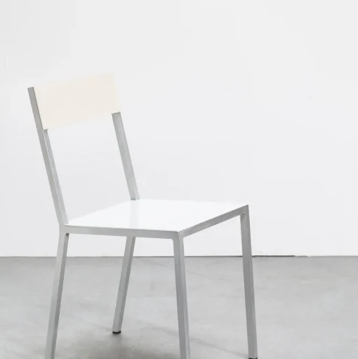 Valerie Objects Alu Spisebordsstol Hvid/Ivory