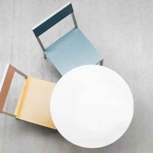 Valerie Objects Alu Spisebord RundØ65 Aluminium
