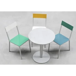 Valerie Objects Alu Spisebord RundØ65 Aluminium