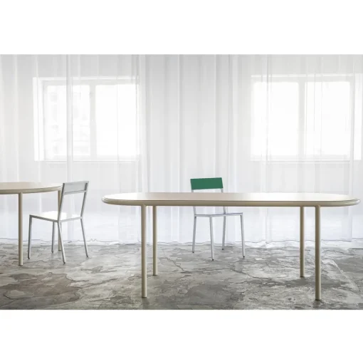 Valerie Objects Alu Spisebord 240x85 cm Ivory