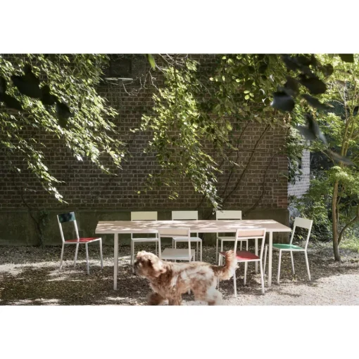 Valerie Objects Alu Spisebord 180x85 cm Gul
