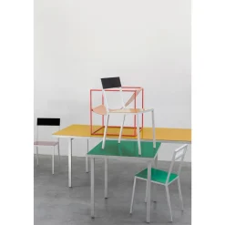 Valerie Objects Alu Spisebord 85x85 cm Grøn