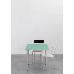 Valerie Objects Alu Spisebord 85x85 cm Grøn