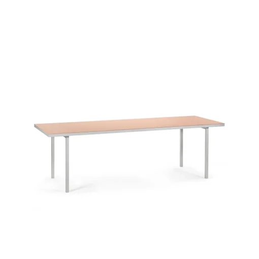 Valerie Objects Alu Spisebord 240x85 cm Pink