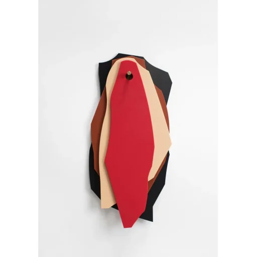 Valerie Objects Cutting Board Skárebrát/Opháng Sort/Brun/Pink/Rød