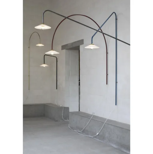 Valerie Objects Hanging Lamp N°3 Váglampe Rød