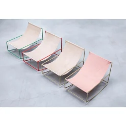 Valerie Objects Rocking Chair Messing/Pink