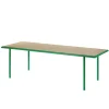 Valerie Objects Wooden Spisebord 85x240 Grøn/Egetrá