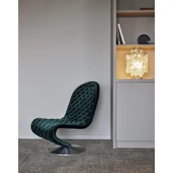 Verpan Fun 2TM Bordlampe Krom & Perlemor