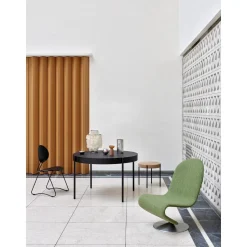 Verpan Fun 2TM Bordlampe Krom & Perlemor