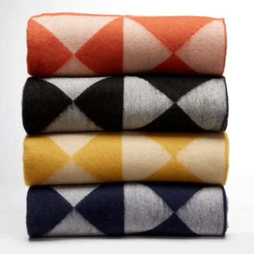 Verpan Mirror Plaid Orange