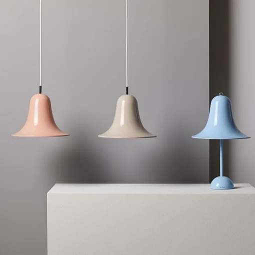 Verpan Pantop Pendel Lys BlåØ23 cm