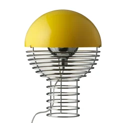 Verpan Wire BordlampeØ30 Krom/Gul
