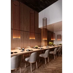 Vibia Array Pendel 1810 Push Terra Red