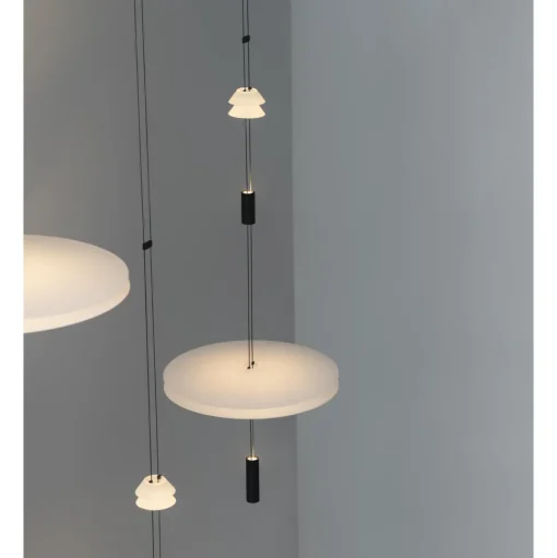 Vibia Flamingo Mini Pendel 1585 Push Sort