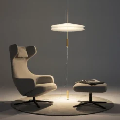 Vibia Flamingo Pendel 1510 Mat Guld