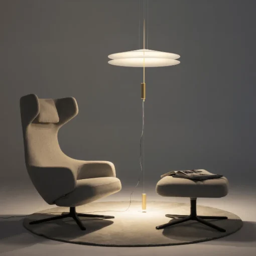 Vibia Flamingo Pendel 1510 Mat Guld