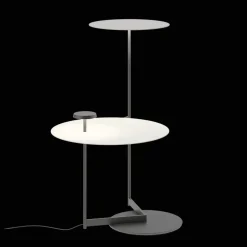 Vibia Flat Gulvlampe 5945 Push Off-White