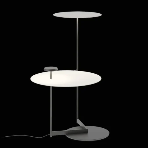 Vibia Flat Gulvlampe 5945 Push Off-White