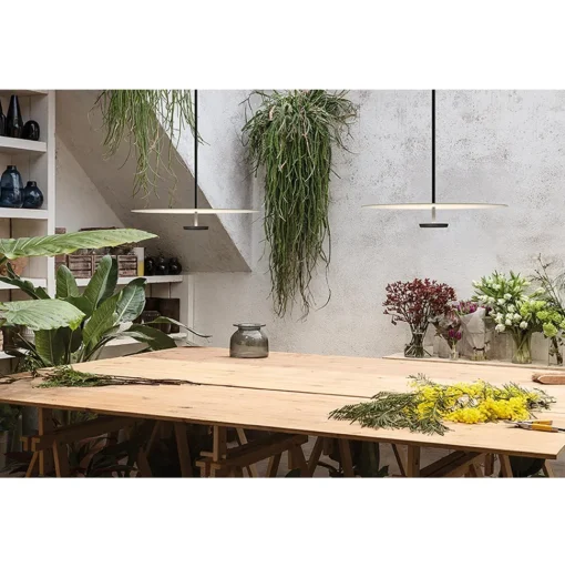 Vibia Flat Pendel 5940 Push Grøn L1