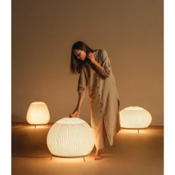 Vibia Knit 7490 Gulvlampe Beige