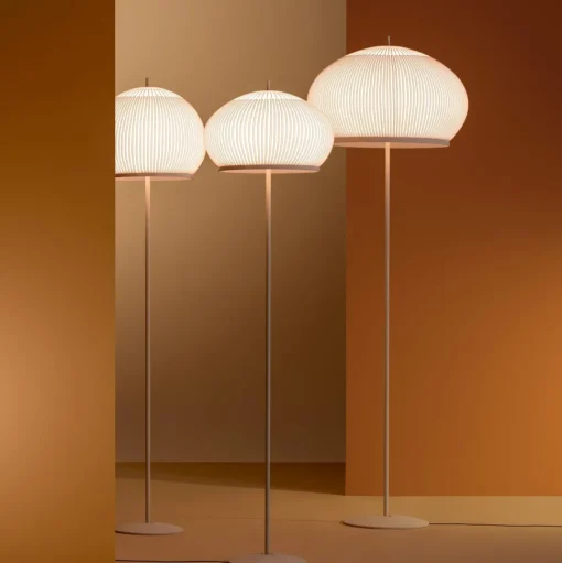 Vibia Knit 7487 Gulvlampe Beige