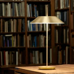 Vibia Mayfair Bordlampe Mat Guld