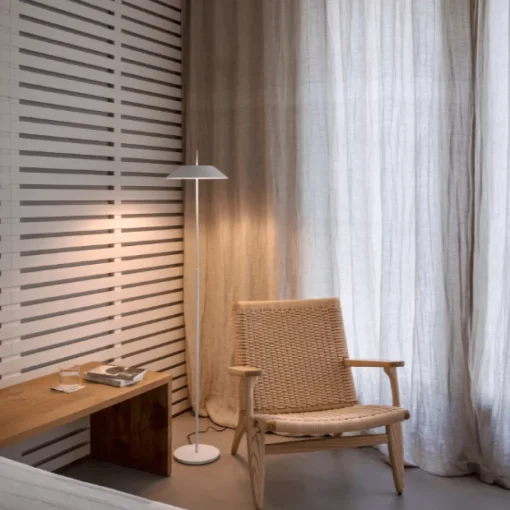 Vibia Mayfair Gulvlampe Mat Hvid