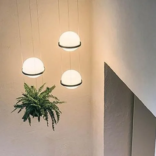 Vibia Palma Pendel med Planteskål