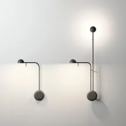Vibia Pin Váglampe 1680 On/Off Off-White