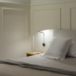 Vibia Pin Váglampe 1680 On/Off Off-White