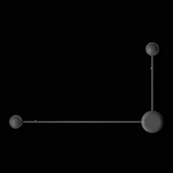 Vibia Pin Váglampe 1694 On/Off Sort