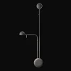 Vibia Pin Váglampe 1685 On/Off Sort