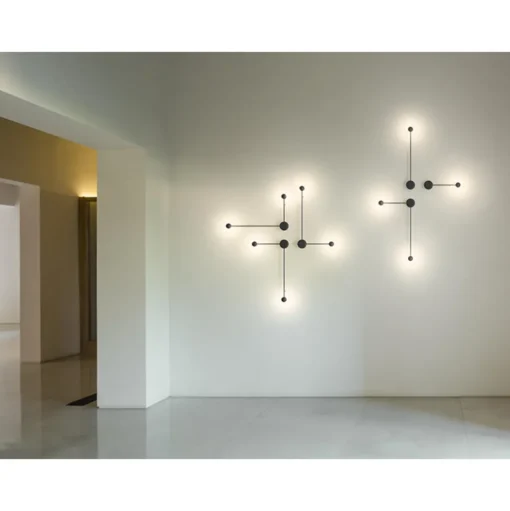 Vibia Pin Váglampe 1685 On/Off Grøn