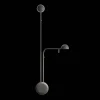 Vibia Pin Váglampe 1686 On/Off Sort