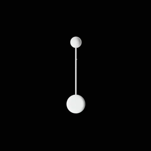 Vibia Pin Váglampe 1690 On/Off Hvid