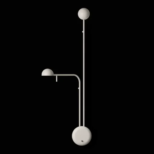 Vibia Pin Váglampe 1685 On/Off Off-White