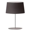 Vibia Warm Bordlampe Aluminiums Skárm Mat Brun