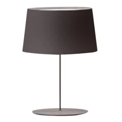 Vibia Warm Bordlampe Aluminiums Skárm Mat Brun