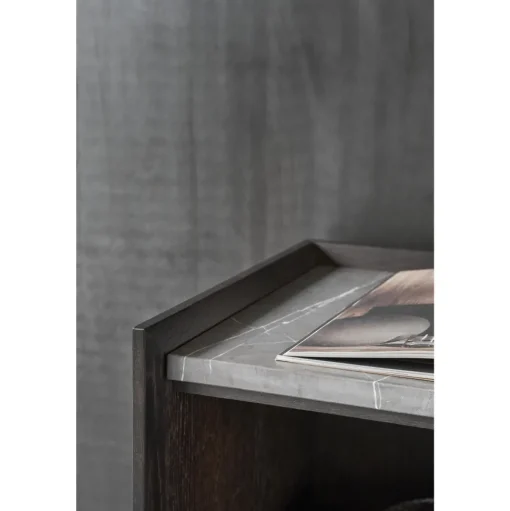 Vipp 675 H3 Kabinet Mørk Eg/Marmor