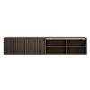 Vipp 675 H6 Kabinet Mørk Eg/Marmor