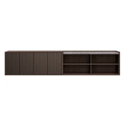 Vipp 675 H6 Kabinet Mørk Eg/Marmor