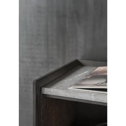 Vipp 675 H6 Kabinet Mørk Eg/Marmor