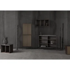 Vipp 675 H4 Kabinet Mørk Eg/Marmor