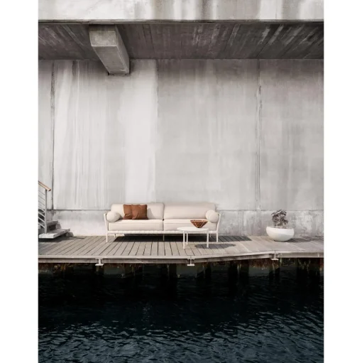 Vipp 720 Open-Air 3-Seater Udendørs Sofa Lyse Grå