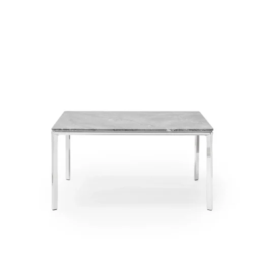 Vipp 427 Sofabord 80x80 cm Grå/Marmor