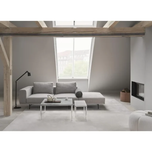 Vipp 427 Sofabord 80x80 cm Grå/Marmor