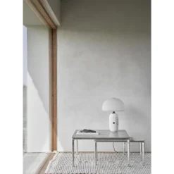 Vipp 427 Sofabord 80x80 cm Grå/Marmor