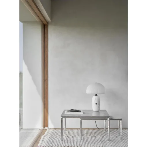 Vipp 427 Sofabord 80x80 cm Grå/Marmor