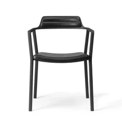 Vipp 451 Spisebordsstol Sort Láder